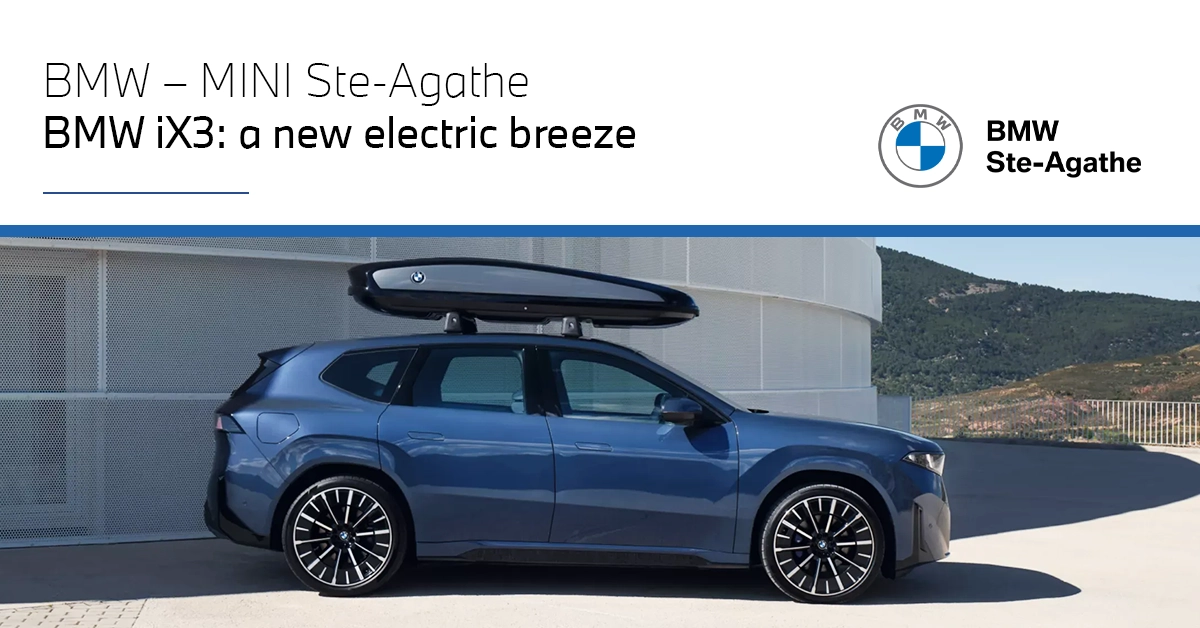 BMW iX3: a new electric breeze