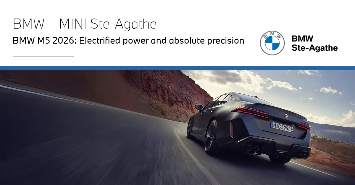 BMW M5 2026: Electrified power and absolute precision