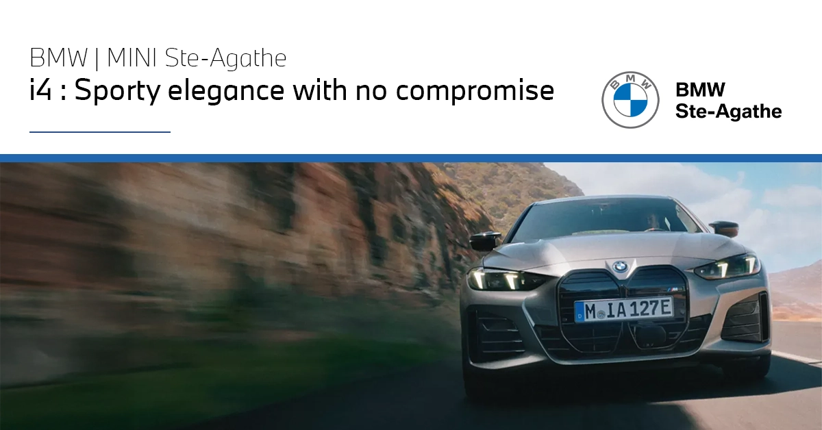 2025 BMW i4 : Electric Performance in Ste-Agathe