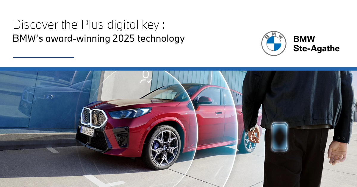 BMW Ste-Agathe introduces the Digital Key Plus: BMW’s award-winning 2025 technology
