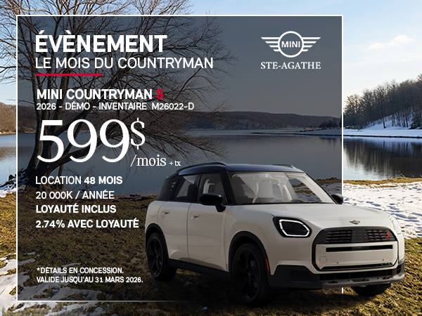 Bannière de MINI Countryman S
