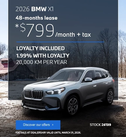 2026 BMW X1